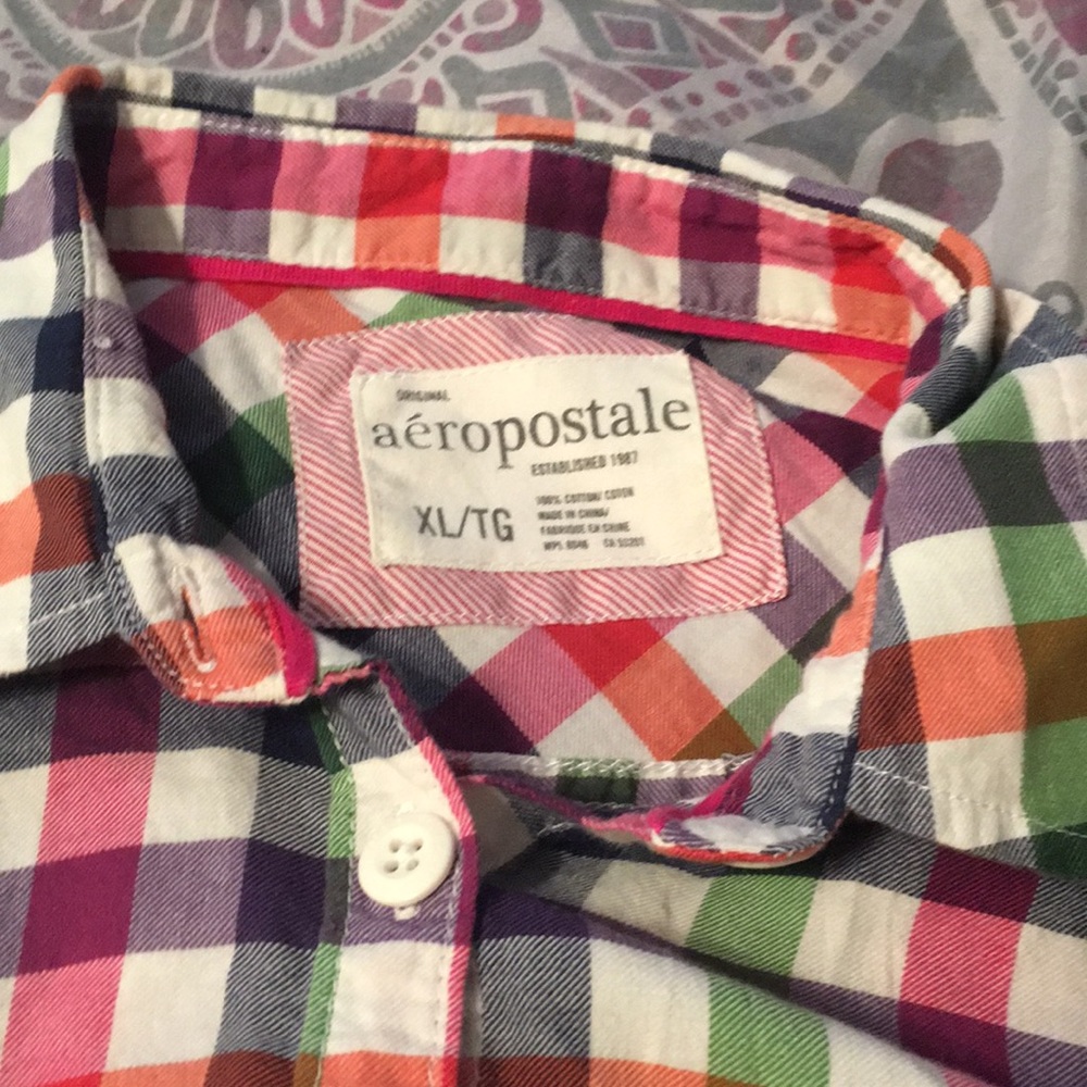 Multi Color Flannel - Picture 3 of 3